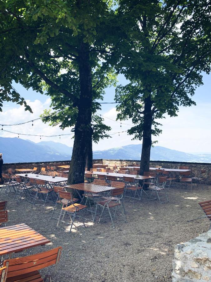 ホテル Burg Altpernstein Micheldorf in Oberösterreich エクステリア 写真