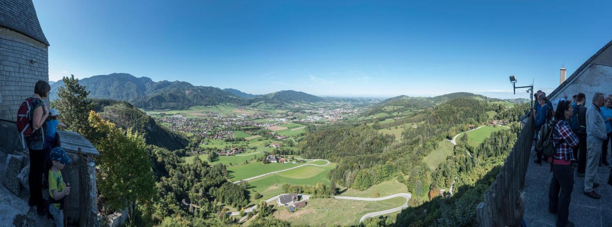 ホテル Burg Altpernstein Micheldorf in Oberösterreich エクステリア 写真