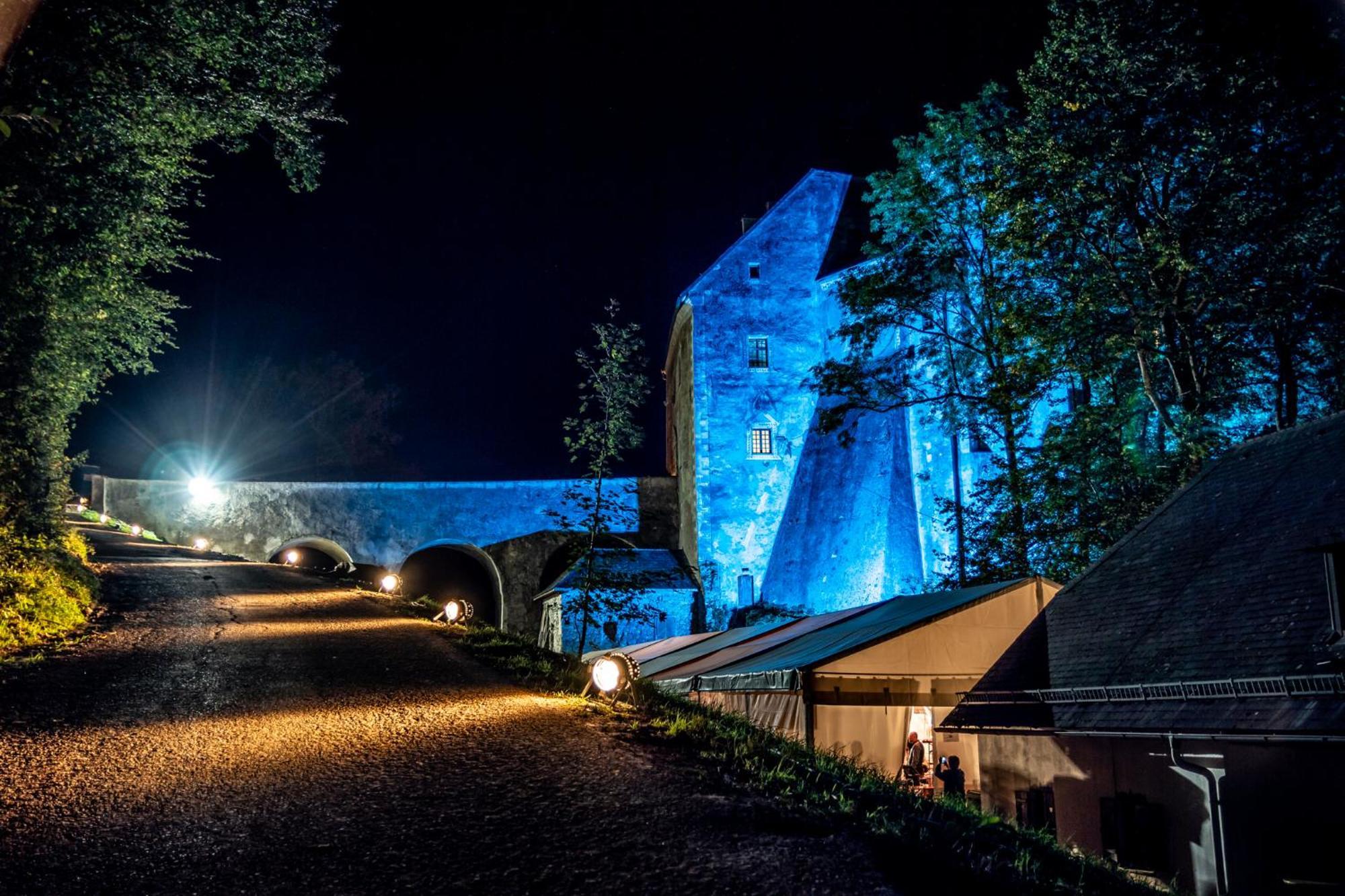 ホテル Burg Altpernstein Micheldorf in Oberösterreich エクステリア 写真