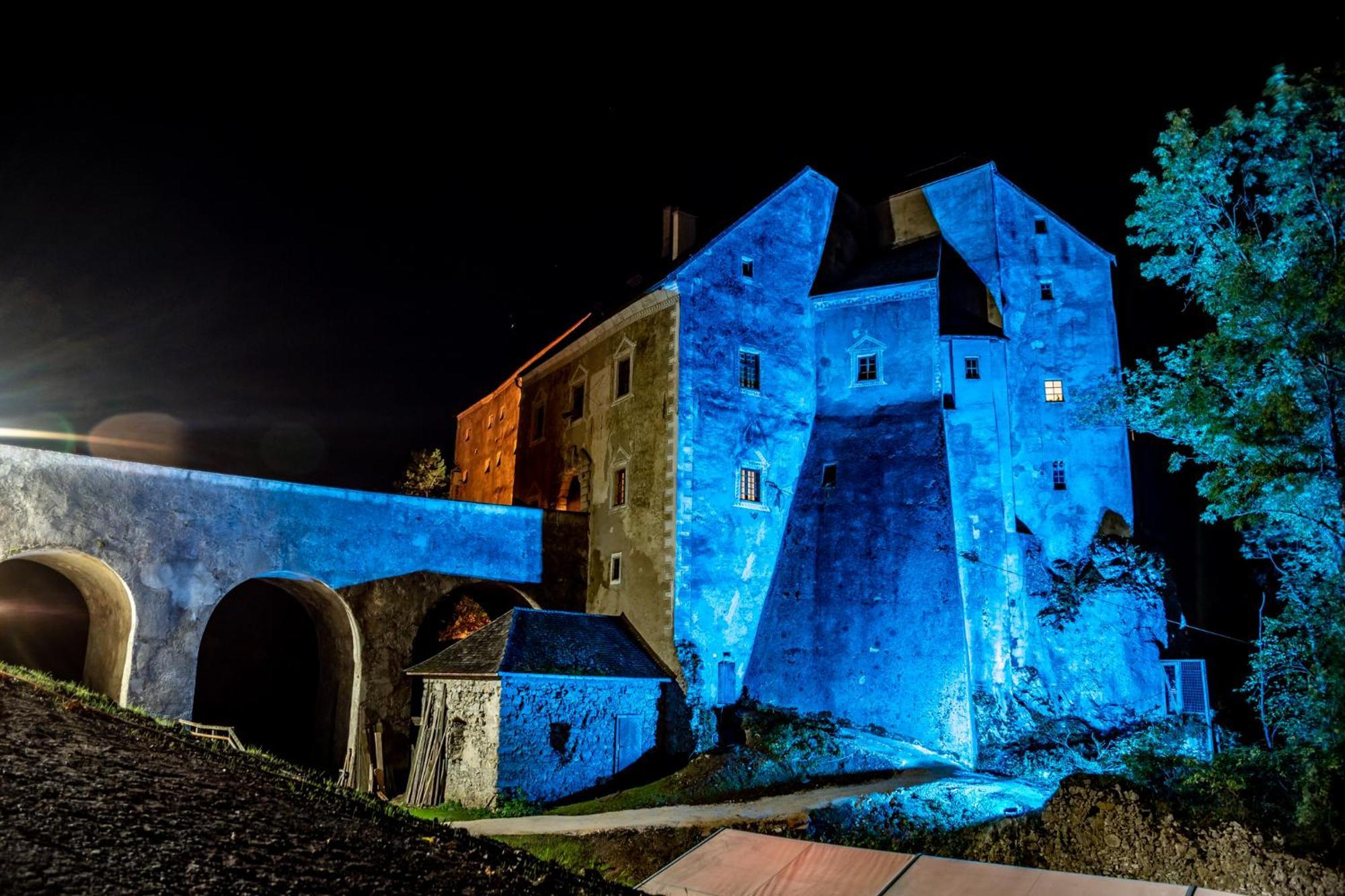 ホテル Burg Altpernstein Micheldorf in Oberösterreich エクステリア 写真